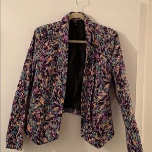 Floral blazer